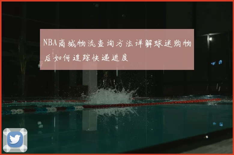 NBA商城物流查询方法详解球迷购物后如何追踪快递进度
