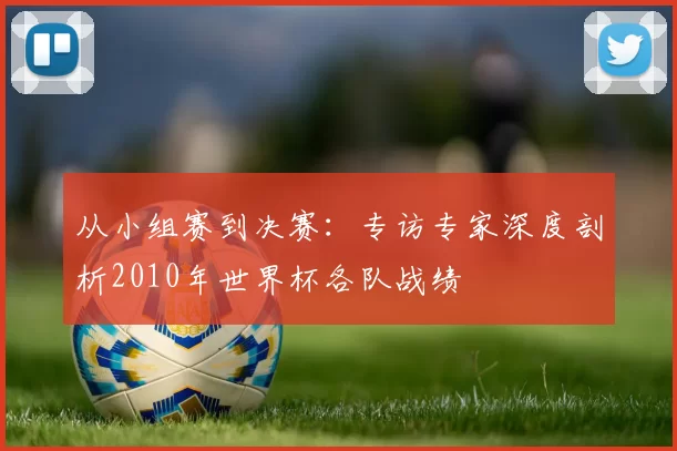 从小组赛到决赛：专访专家深度剖析2010年世界杯各队战绩