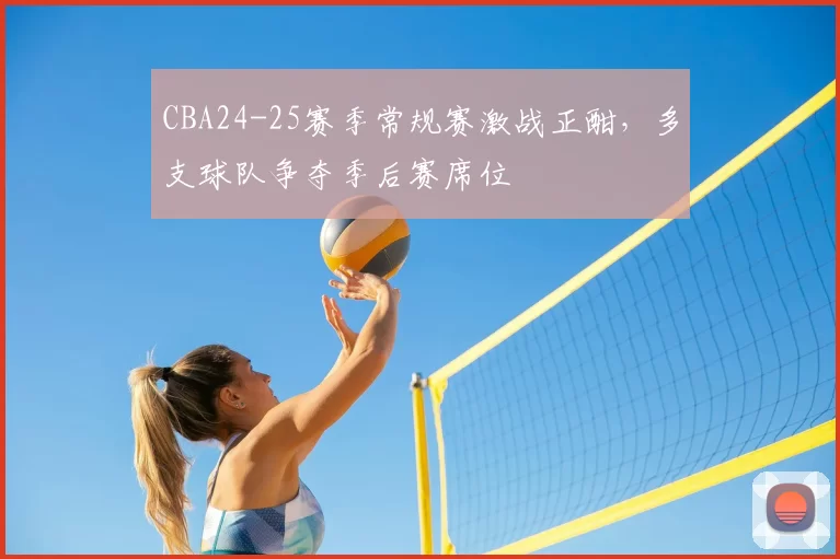 CBA24-25赛季常规赛激战正酣，多支球队争夺季后赛席位