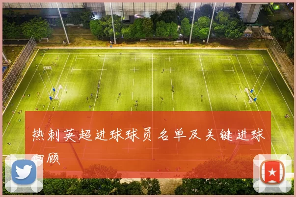 热刺英超进球球员名单及关键进球回顾